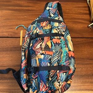 Patagonia Sling Bag Joy Pitch Blue, lightly used, no tears.